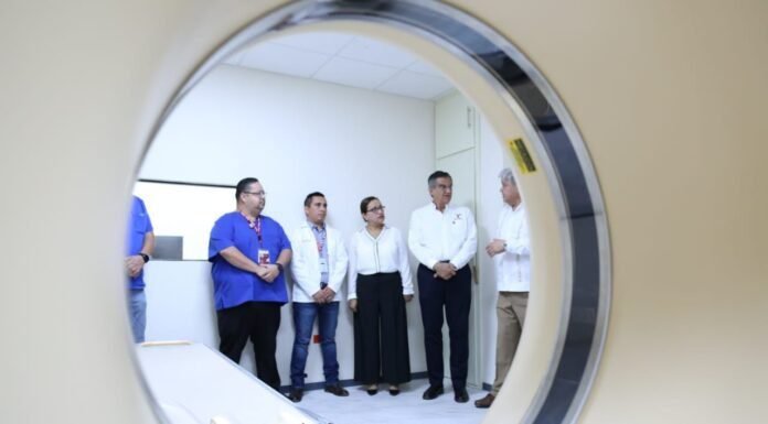 Entrega Américo tomógrafo al Hospital Infantil de Tamaulipas