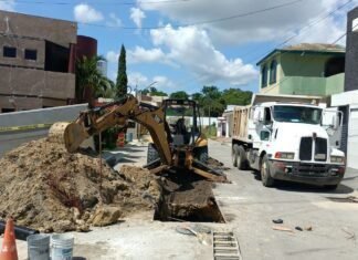 Constante mantenimiento de COMAPA SUR a la red hidrosanitaria