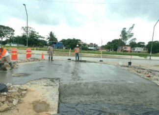 Avanza programa de reposición de pavimento de COMAPA SUR