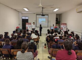 Miles de estudiantes de nivel básico reciben pláticas sobre Cultura del Agua de COMAPA Sur