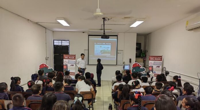 Miles de estudiantes de nivel básico reciben pláticas sobre Cultura del Agua de COMAPA Sur