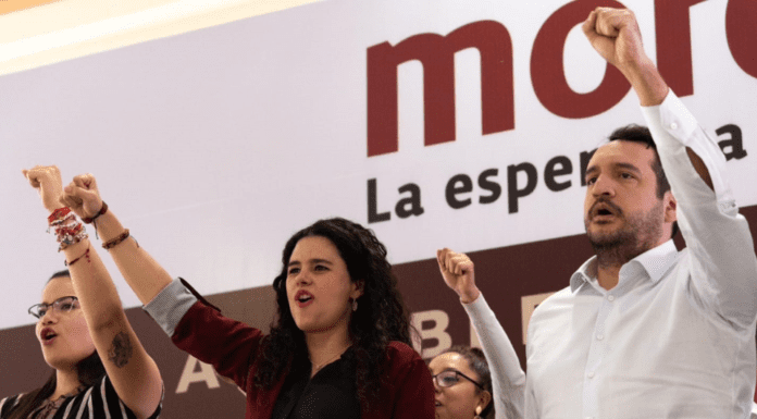 LA DEMOSTRACIÓN DE LA FUERZA MORENISTA