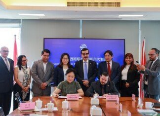 Firma Tamaulipas carta de intención con el Consejo Chino de Promoción del Comercio Internacional