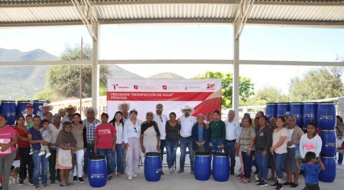 Beneficia Secretaría de Recursos Hidráulicos a más de 600 familias con dispositivos de filtros de agua