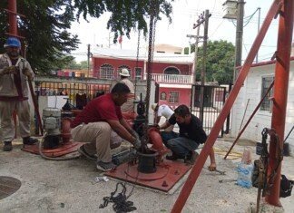 Efectivo programa de mantenimiento de cárcamos de COMAPA Sur