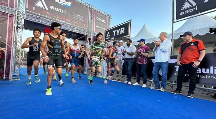 Puebla y Ciudad de México lograron la victoria en el triatlón de Tamaulipas