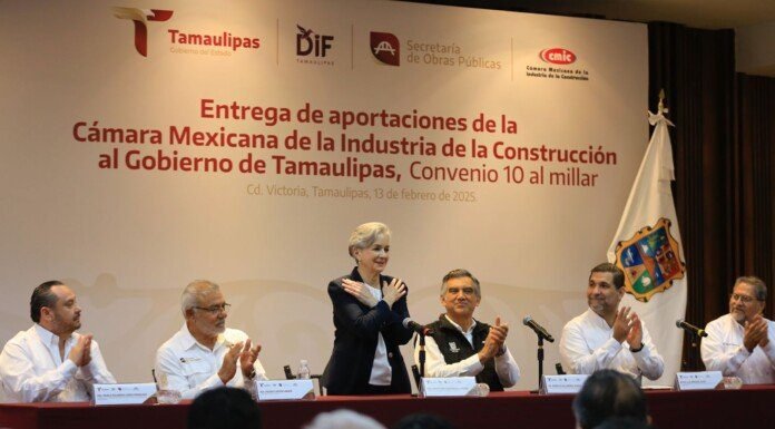 Presidente de la CMIC reconoce liderazgo del gobernador, que fomenta inversiones