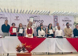 Firma Universidad Tecnológica del Mar de Tamaulipas Bicentenario convenio “Economía del Bienestar” con el Gobierno de Tampico