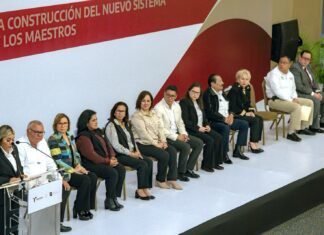 Refuerzan gobiernos federal y estatal compromiso con las y los maestros tamaulipecos