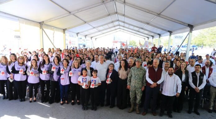 Arrancan Américo y María Colecta Anual 2025 de la Cruz Roja; invitan a sumarse