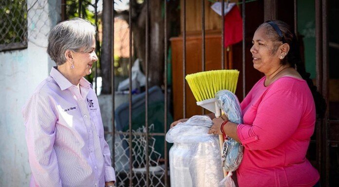Mantiene DIF Tamaulipas atención a familias en colonias afectadas por lluvias e inundaciones en Reynosa