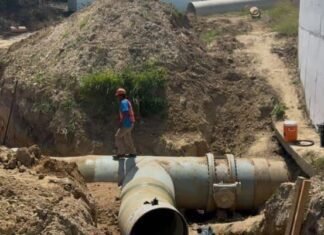 Importante avance de obra de ampliación de red de agua potable