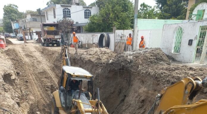 Intenso mantenimiento de COMAPA SUR a la infraestructura hidrosanitaria