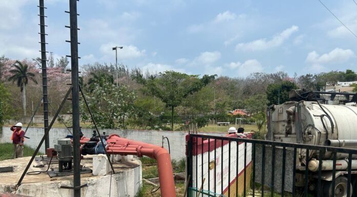 Permanente revisión del correcto funcionamiento de cárcamos de COMAPA SUR