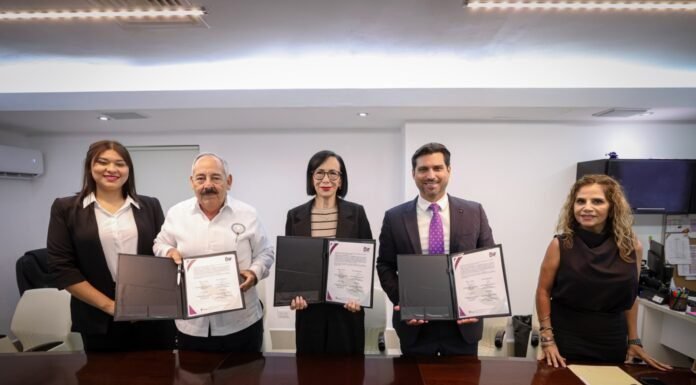 DIF Tamaulipas y Colegio de Notarios firman convenio en beneficio de las familias más vulnerables