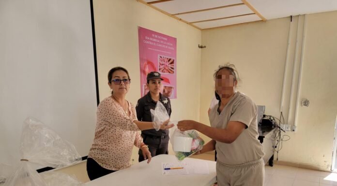 Reciben mujeres del CEDES Reynosa artículos de higiene y fórmulas lácteas para sus hijos e hijas