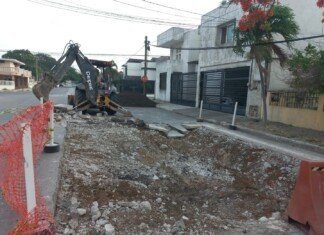 COMAPA SUR avanza en el mantenimiento hidrosanitario con importantes obras en Ciudad Madero