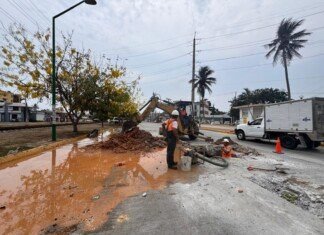 COMAPA SUR Atiende fugas con rapidez y refuerza su compromiso con la comunidad