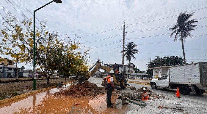 COMAPA SUR Atiende fugas con rapidez y refuerza su compromiso con la comunidad