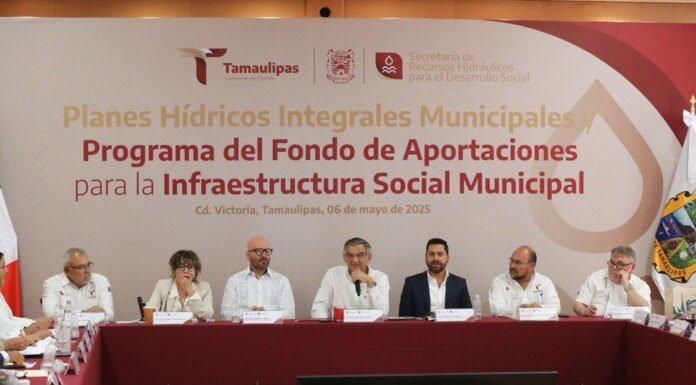 Liderazgo del Gobernador de Tamaulipas impulsa transformación hídrica en el estado