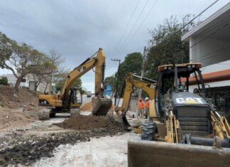 Importante avance de los trabajos de reconfiguración de un colector en la zona norte de Tampico