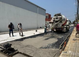 COMAPA SUR concluye obra de colector y avanza con pavimentación en la zona norte