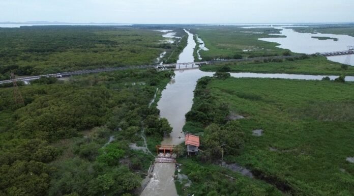 Continúa en aumento el nivel del sistema lagunario Guayalejo-Tamesí