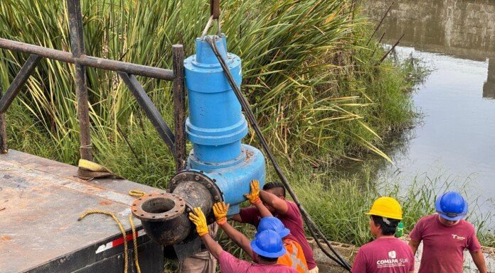 COMAPA SUR refuerza mantenimiento y monitoreo de cárcamos para asegurar su buen funcionamiento