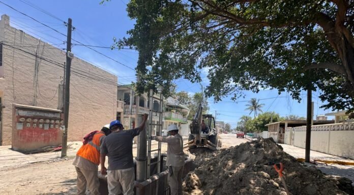 COMAPA Sur rehabilita red de drenaje en antigüa colonia de Ciudad Madero
