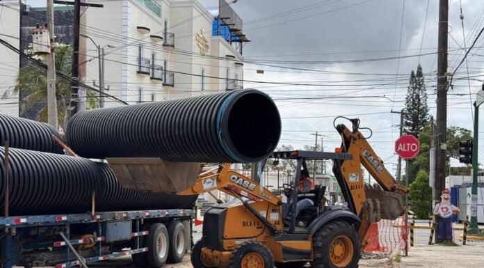 Dará inicio COMAPA SUR a los trabajos de rehabilitación de un colector en la colonia Unidad Nacional