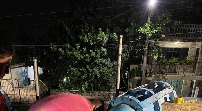 COMAPA SUR continúa modernizando distribución de agua en Ciudad Madero con la segunda fase de renovación de válvulas en planta Obrera