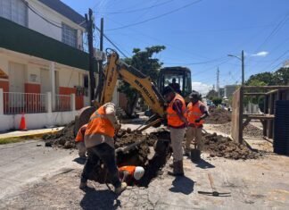 Atiende COMAPA SUR con prontitud afectaciones en la red hidrosanitaria