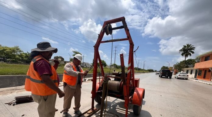 Optimiza Comapa Sur red de drenaje en la zona norte de Tampico