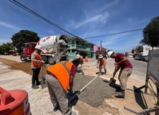 Intensifica COMAPA SUR trabajos de reposición de pavimento en beneficio de la movilidad y seguridad ciudadana