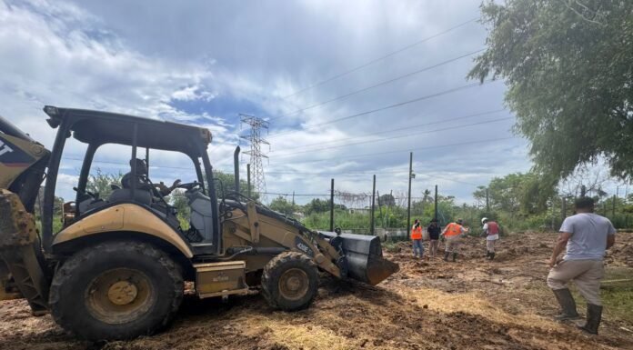Obra sanitaria a cargo de COMAPA SUR optimizará servicio de drenaje en la zona norte de Tampico