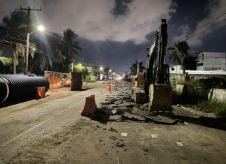 Refuerza COMAPA SUR infraestructura sanitaria en Ciudad Madero con nueva etapa de rehabilitación de colector