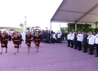 Encabeza Américo desfile cívico-militar: Tamaulipas celebra las Fiestas Patrias en paz
