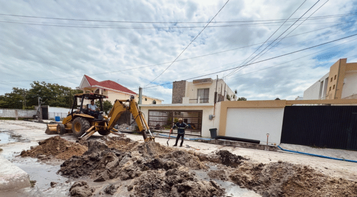 COMAPA SUR fortalece infraestructura de drenaje en beneficio de familias de cuatro fraccionamientos