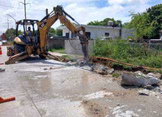 COMAPA Sur avanza en la modernización de colectores en la zona norte de Tampico