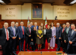 Asiste gobernador a la toma de posesión del nuevo Poder Judicial federal