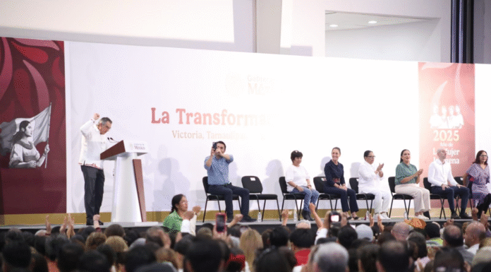 Reitera presidenta todo su apoyo para consolidar la transformación en Tamaulipas