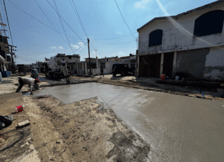 Cumple COMAPA SUR con la reposición de pavimentos tras obras hidrosanitarias