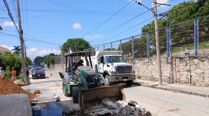 Inicia Comapa Sur la rehabilitación del drenaje en Lomas de Rosales