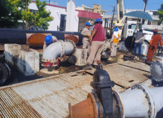 COMAPA Sur realiza trabajos integrales de mantenimiento en el Cárcamo Primavera