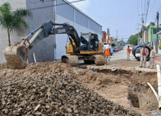 Rehabilita COMAPA SUR colector sanitario en la colonia Enrique Cárdenas de Tampico