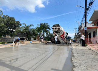 Realiza COMAPA SUR trabajos integrales de rehabilitación de colector y pavimentación en la colonia Niños Héroes