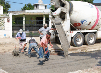 Continúa la atención de socavones en la zona con nueva rehabilitación de COMAPA SUR