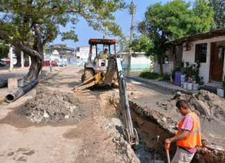 Progresan trabajos para mejorar la infraestructura sanitaria en Ciudad Madero