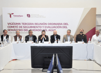 Sur de Tamaulipas mantiene semáforo verde en disponibilidad de agua