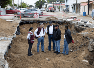 Supervisan avances de rehabilitación sanitaria en Ciudad Madero